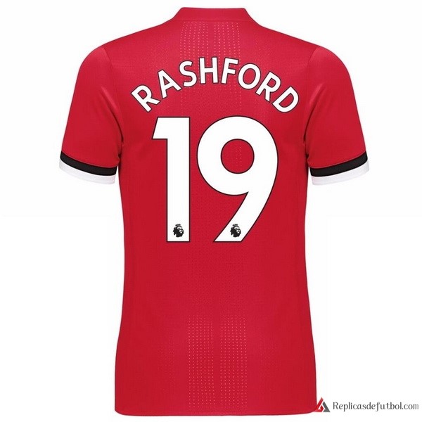 Camiseta Manchester United Primera equipación Rashford 2017-2018